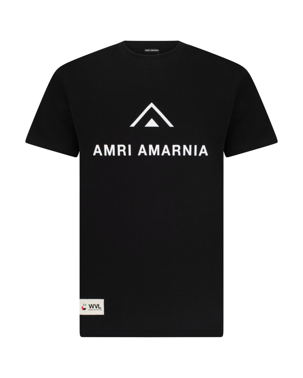 AMRI AMARNIA T-Shirt — Obsidian black