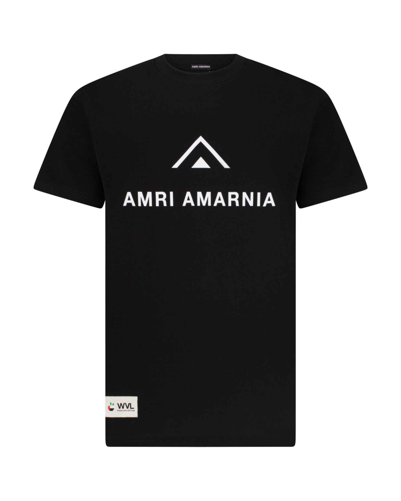 AMRI AMARNIA T-Shirt — Obsidian black