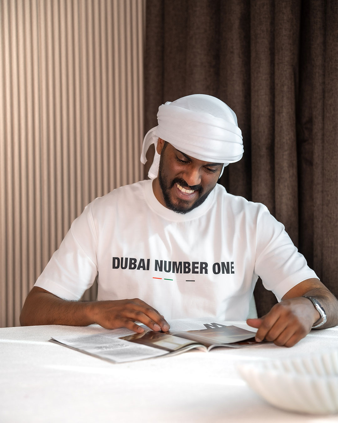 T-shirt "Dubai Number One" short-sleeve