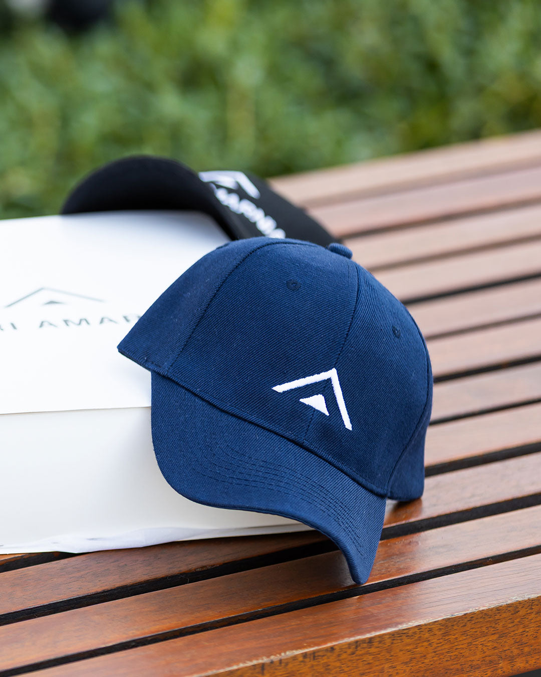 Cap with logo